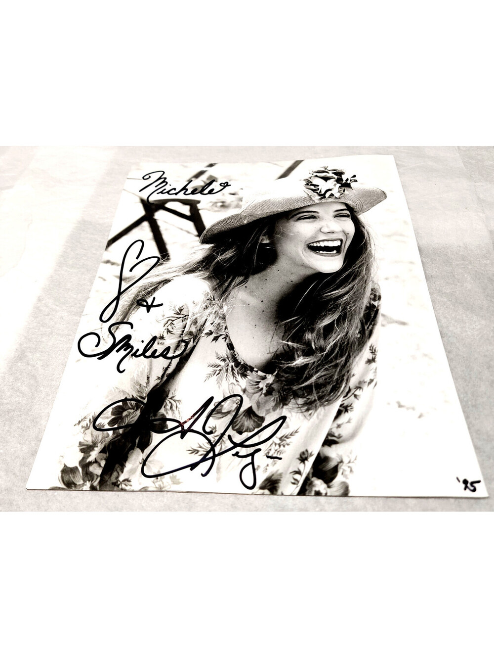 Andrea Parker Signed Autographed Vintage 1995 The Pretender Photo Inscribed 8x10